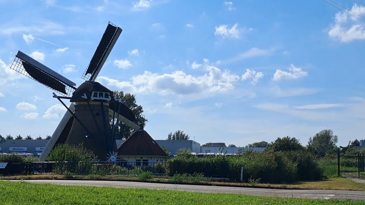Molens in leiden draaiend | 15-8-24