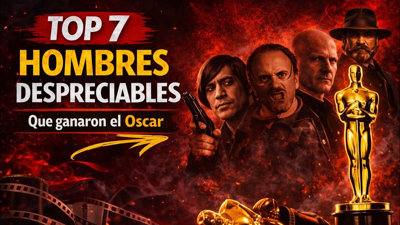 Top 7 personajes hombres despreciables que ganaron el Óscar 