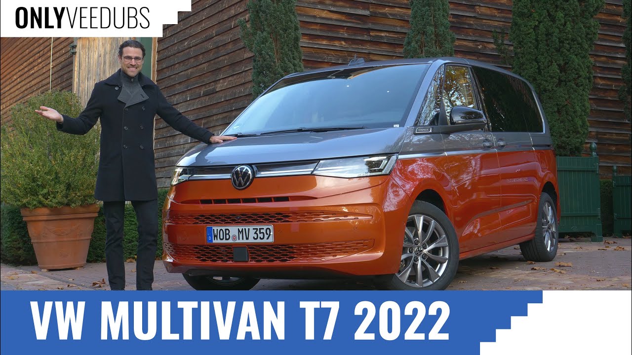 VW Multivan T7 2022 - Driving REVIEW of Volkswagen's all-new Microbus