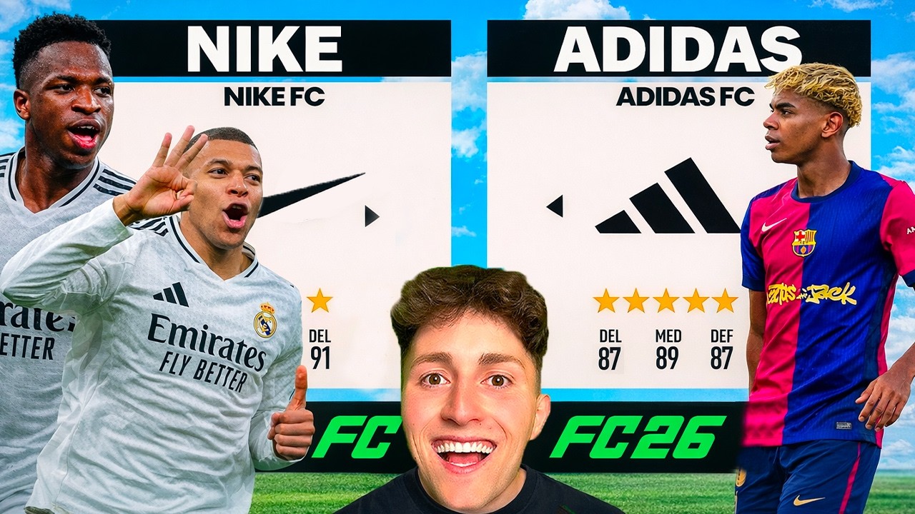 NIKE vs ADIDAS sur FC26 !