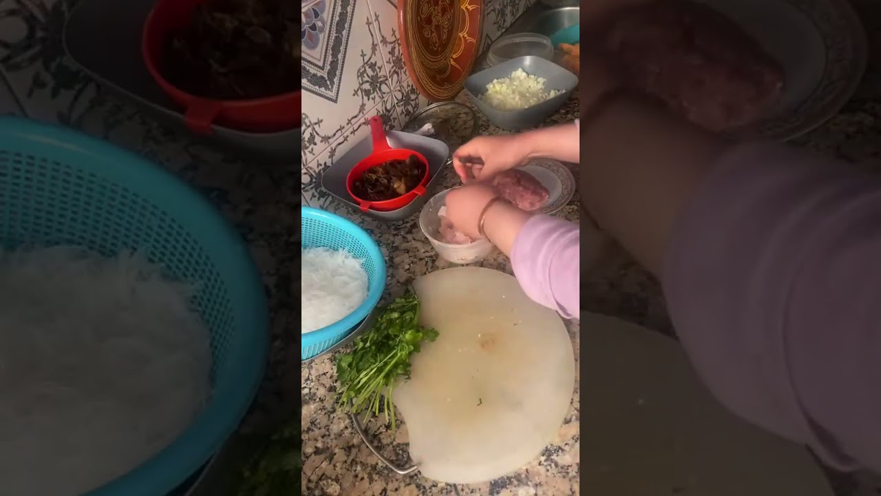 مائدة فطور لذيذة 😍 حريرة مع بسطيلة سهلة واقتصادية بمكونات بسيط