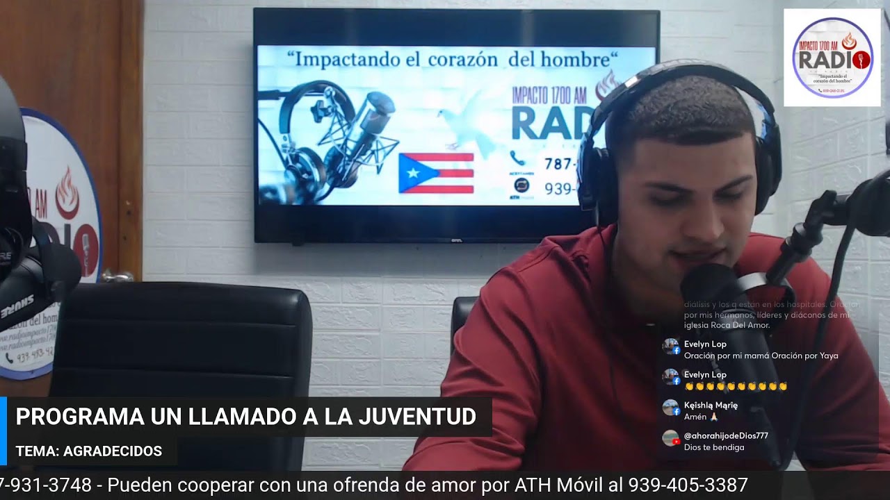 PROGRAMA UN LLAMADO A LA JUVENTUD