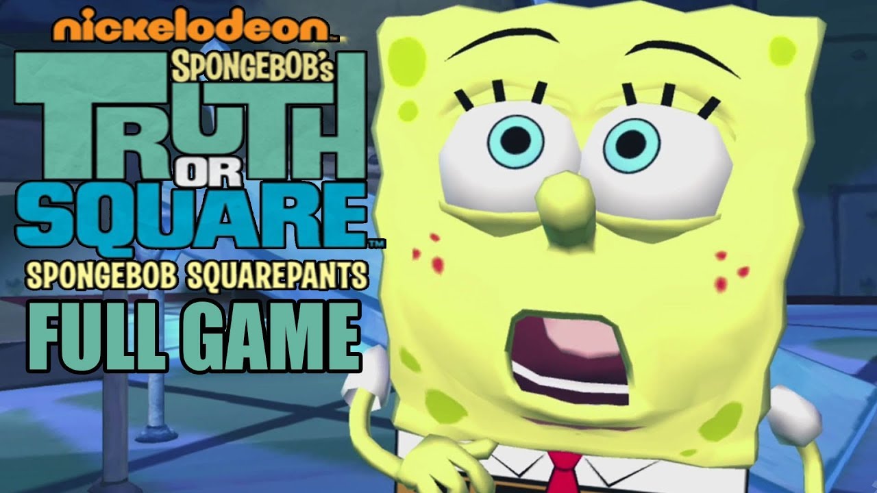 SpongeBob's Truth or Square Full Gameplay Walkthrough ( Longplay)