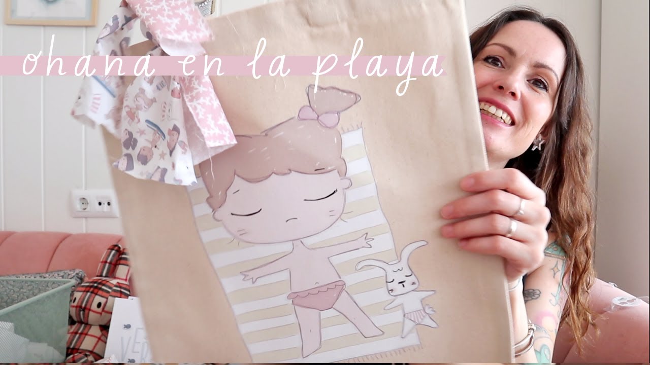 Ohana en la playa | Colección Scrap y Costura