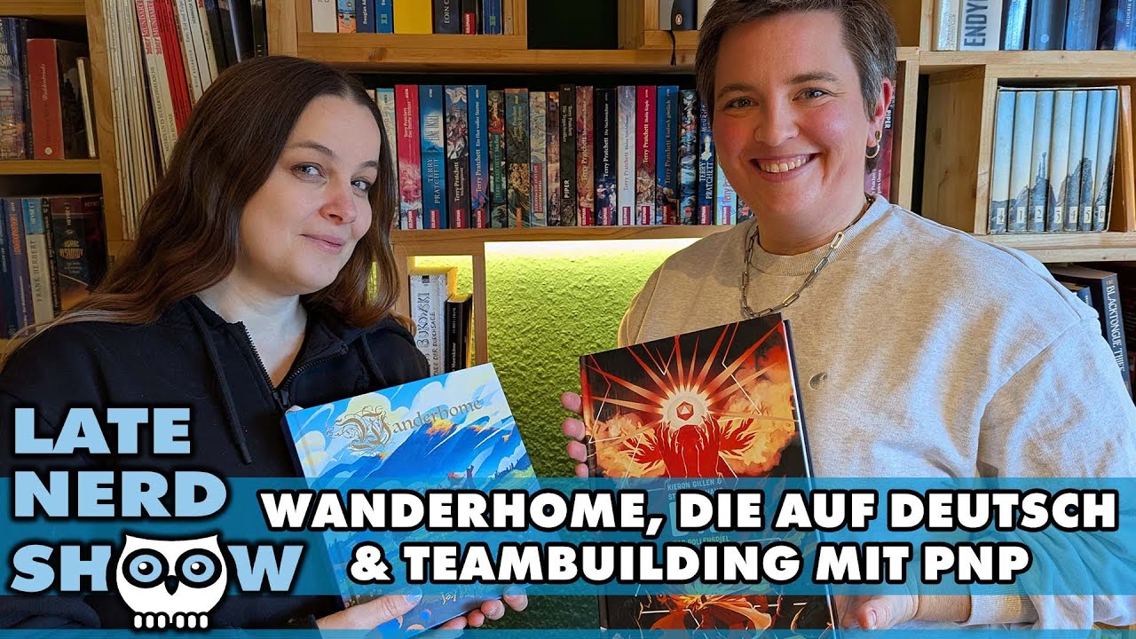 Teambuilding durch Pen and Paper, Wanderhome und das DIE RPG auf Deutsch | Late Nerd Show