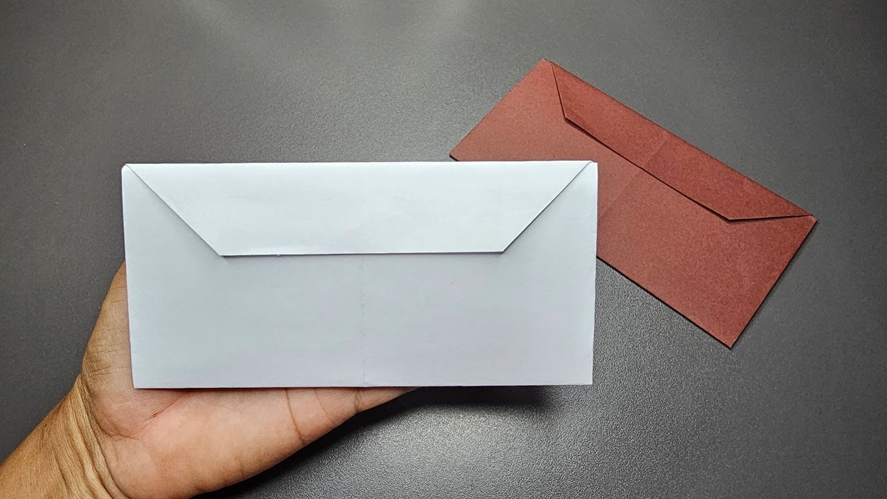 Origami paper folding envelope, envelope fold origami, quick envelope fold, letter folding envelope