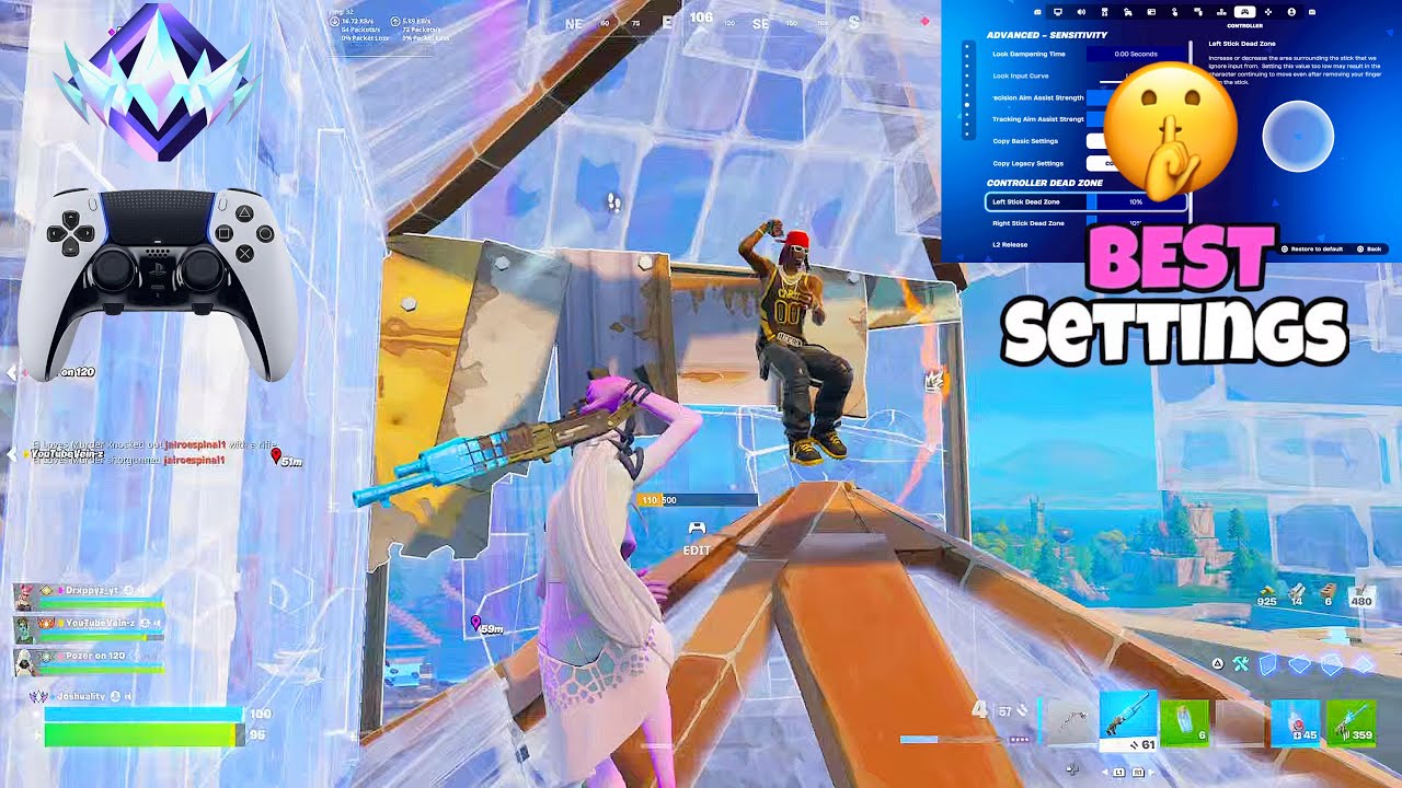 Meet The #1 UNREAL RANKED Console Player In The World... + Best Controller Settings🎯