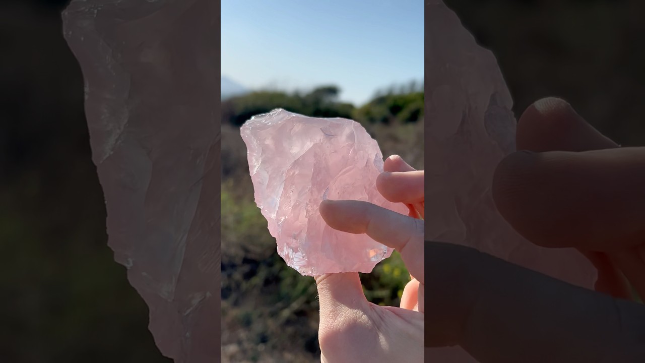 Making a Rose Quartz Spearhead!