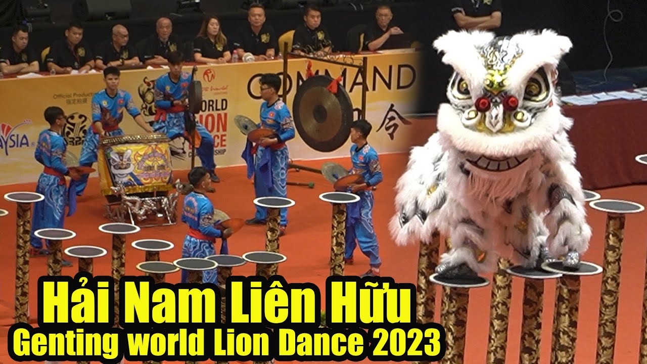 Múa Lân Hay Nhất 2023 LSR Liên Hữu thi Genting , Lân nhảy Mai Hoa Thung