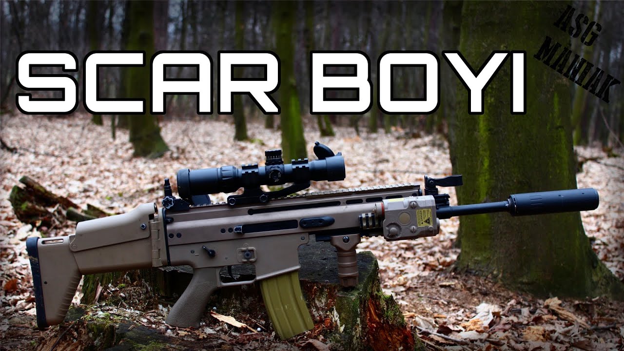 ASG Maniak #44 SCAR BOYI - Full Custom - Recenzja, Test