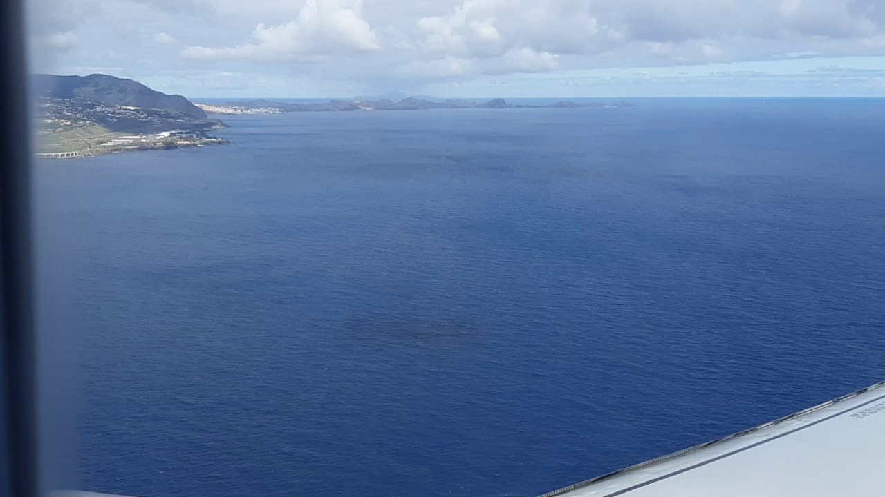 Anflug auf Madeira 17.02.2020