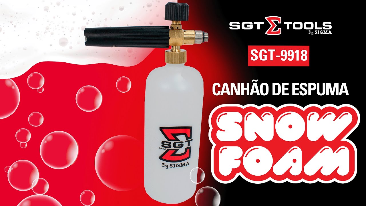 SGT-9918 &ndash; Canh&atilde;o de Espuma Snow Foam