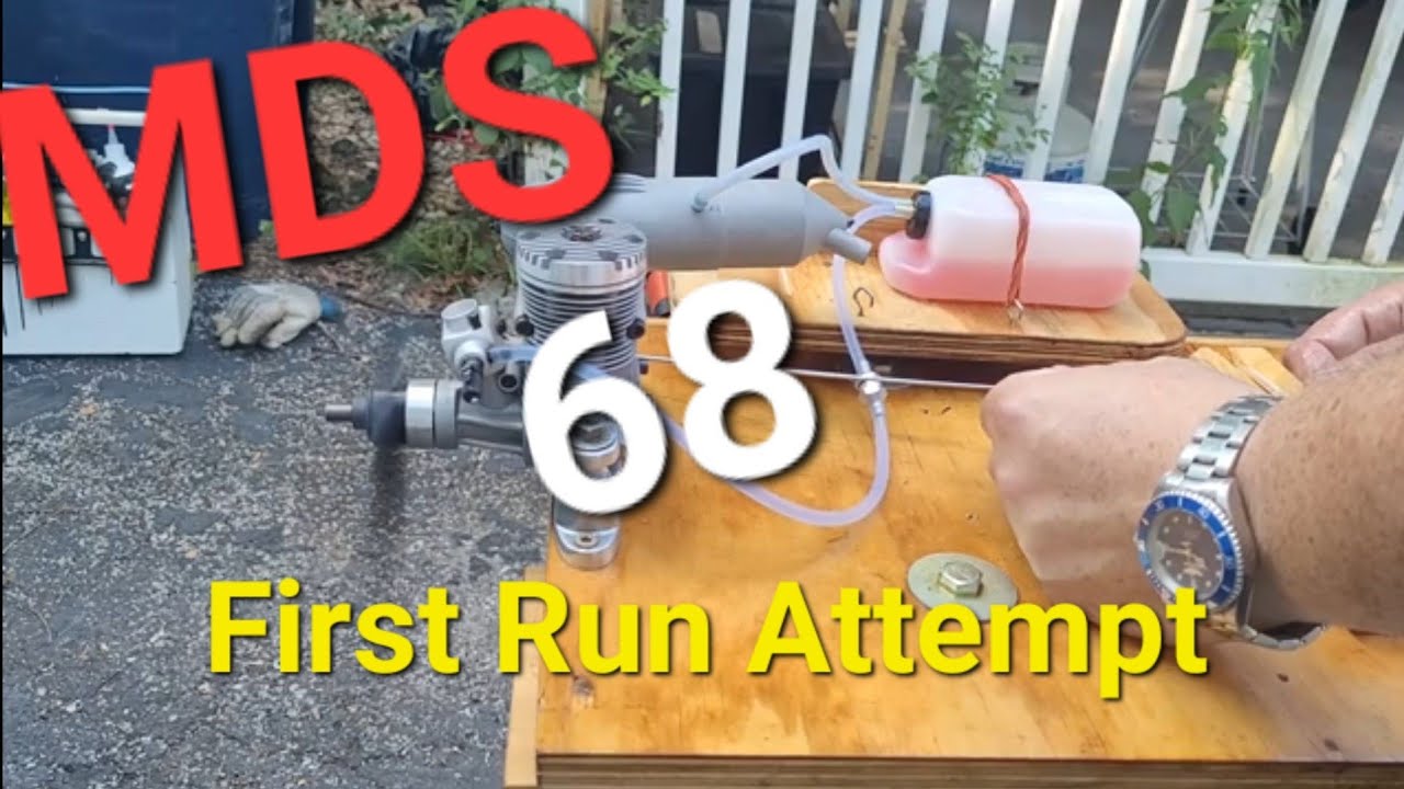 MDS 68...First Run Attempt #glowengine 