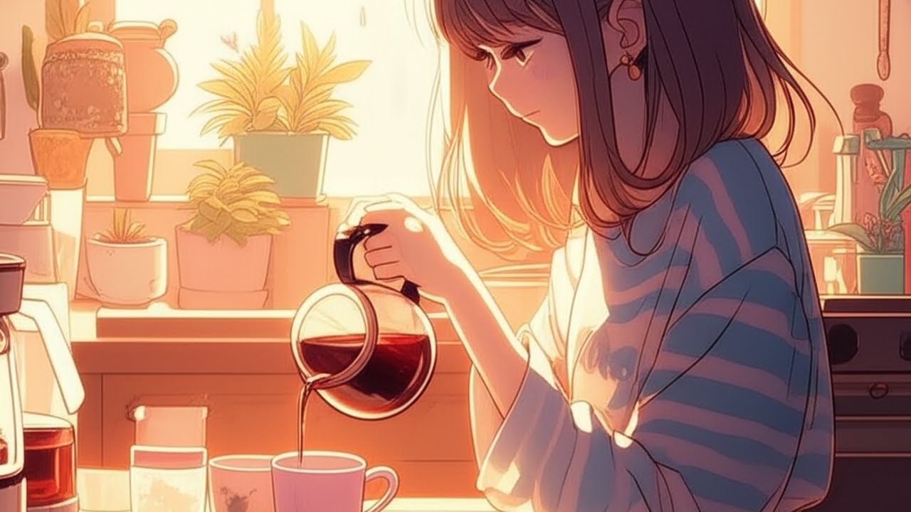 【🎵穏やかな目覚め】早朝からチルアウト Japanese Morning Coffee 🌙  - Lofi Hip Hop｜Japanese Lyrics