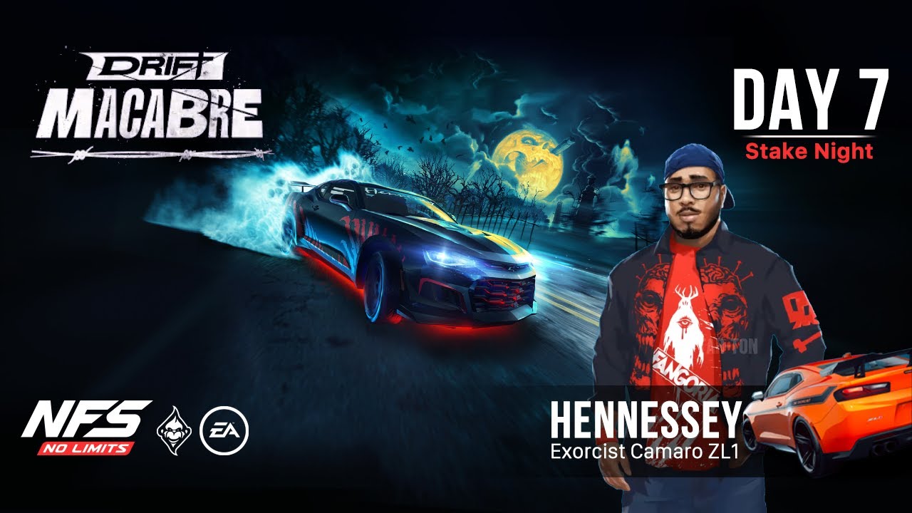 Need For Speed: No Limits | Hennessey Exorcist Camaro ZL1 (Drift Macabre - Day 7 | Stake Night)