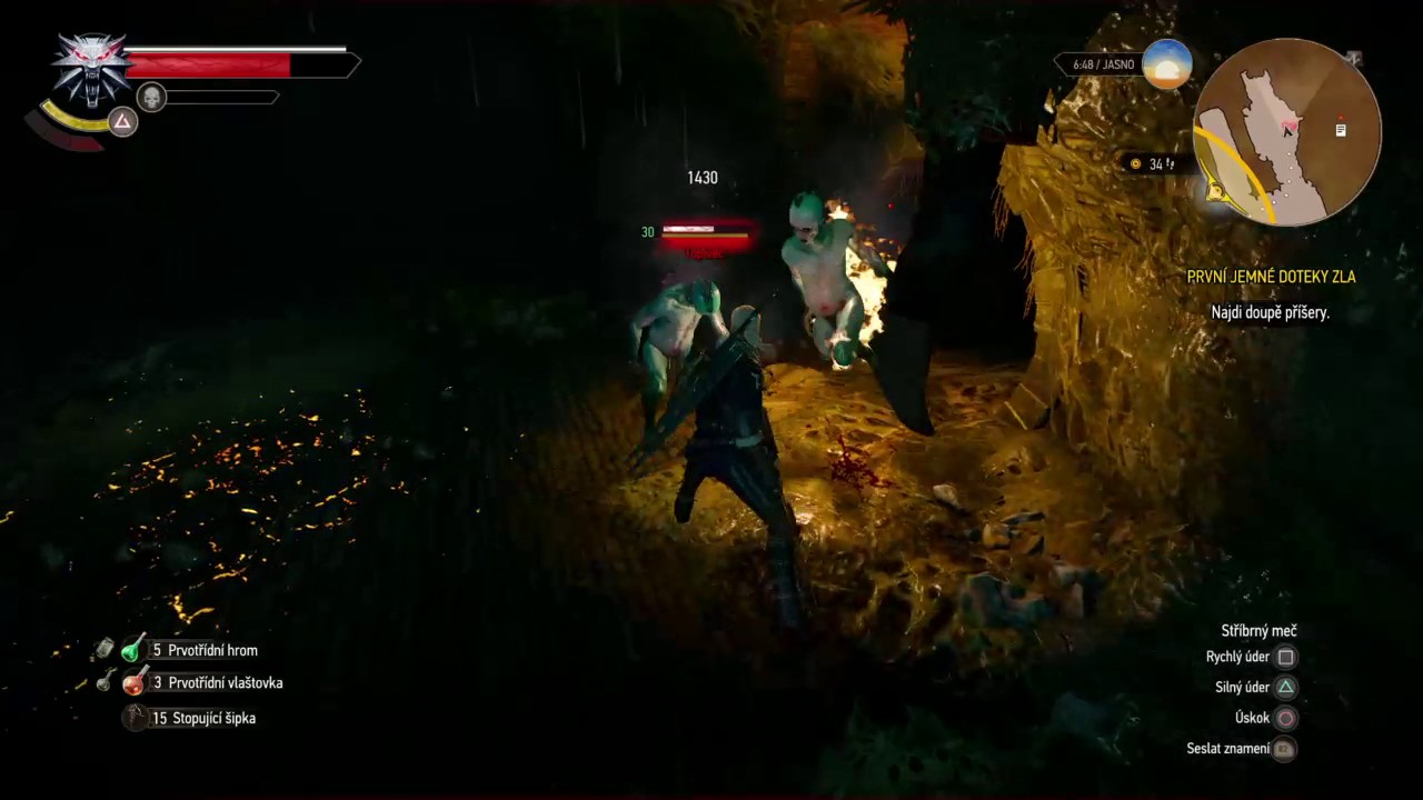 Witcher 3 Divoky Hon