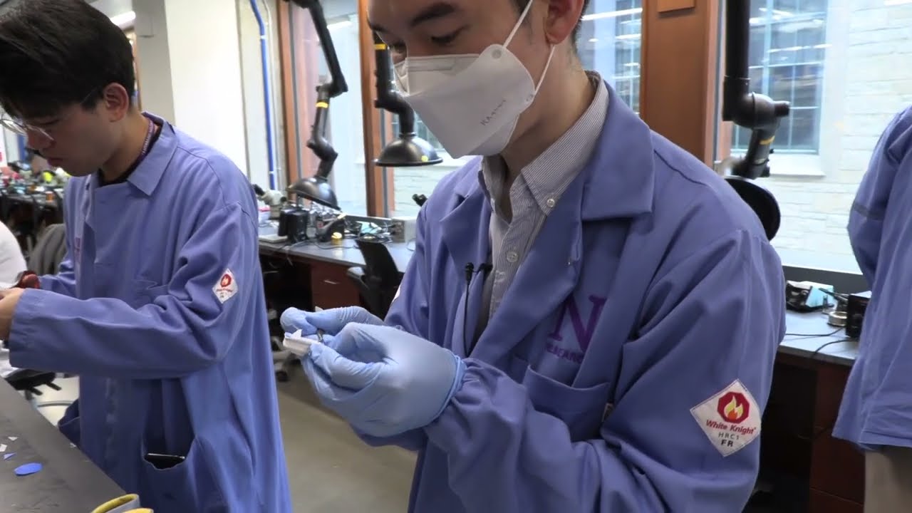 Smart, Dissolving Pacemaker: Putting the Devices Onto a Volunteer
