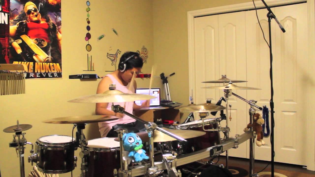 tenohira - Hero - Drum cover - Fairy Tail 12th opening song