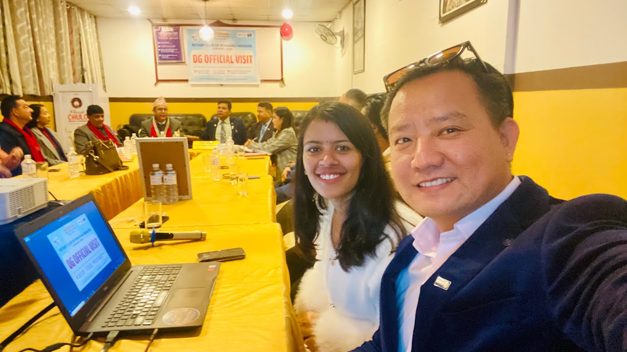 DG OFFICIAL VISIT : RC POKHARA PARADISE  