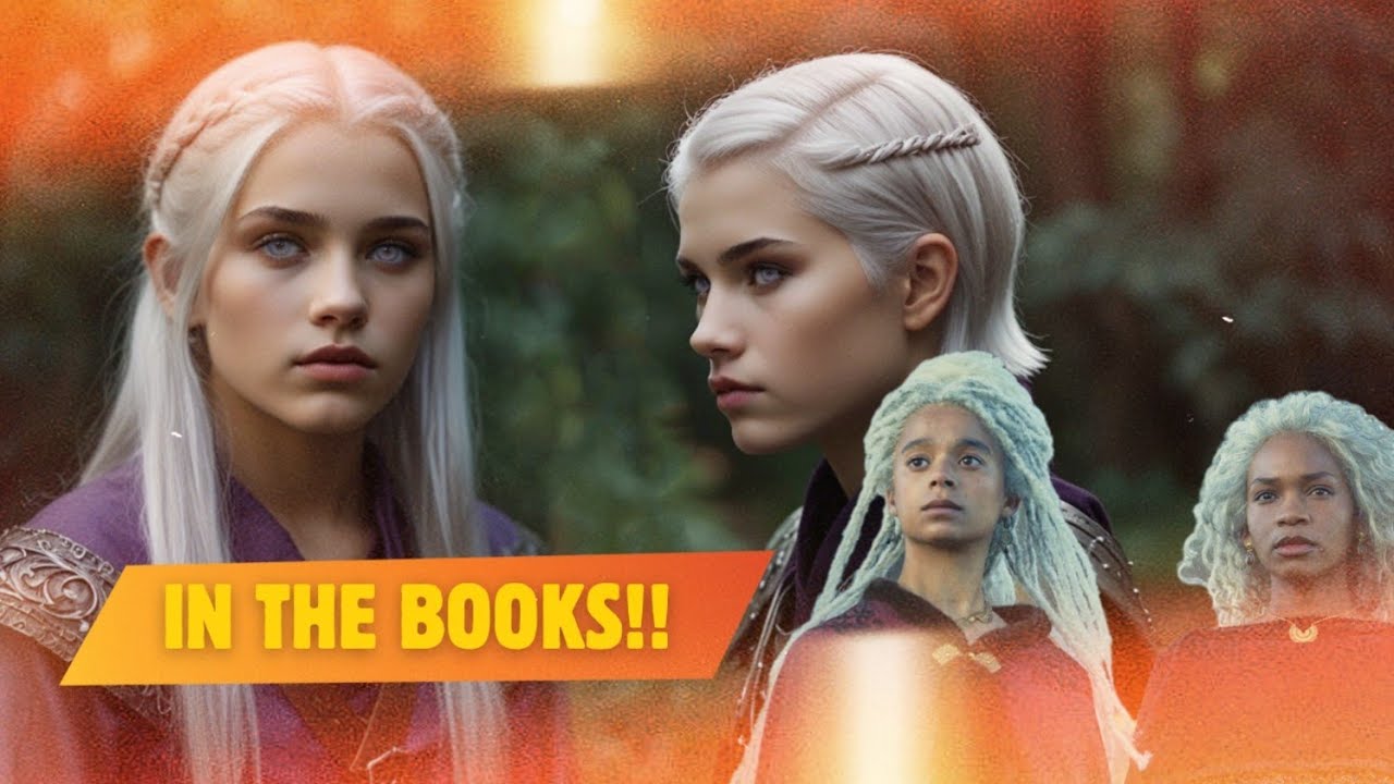 House Of The Dragon Characters Book Version | AI IMAGES