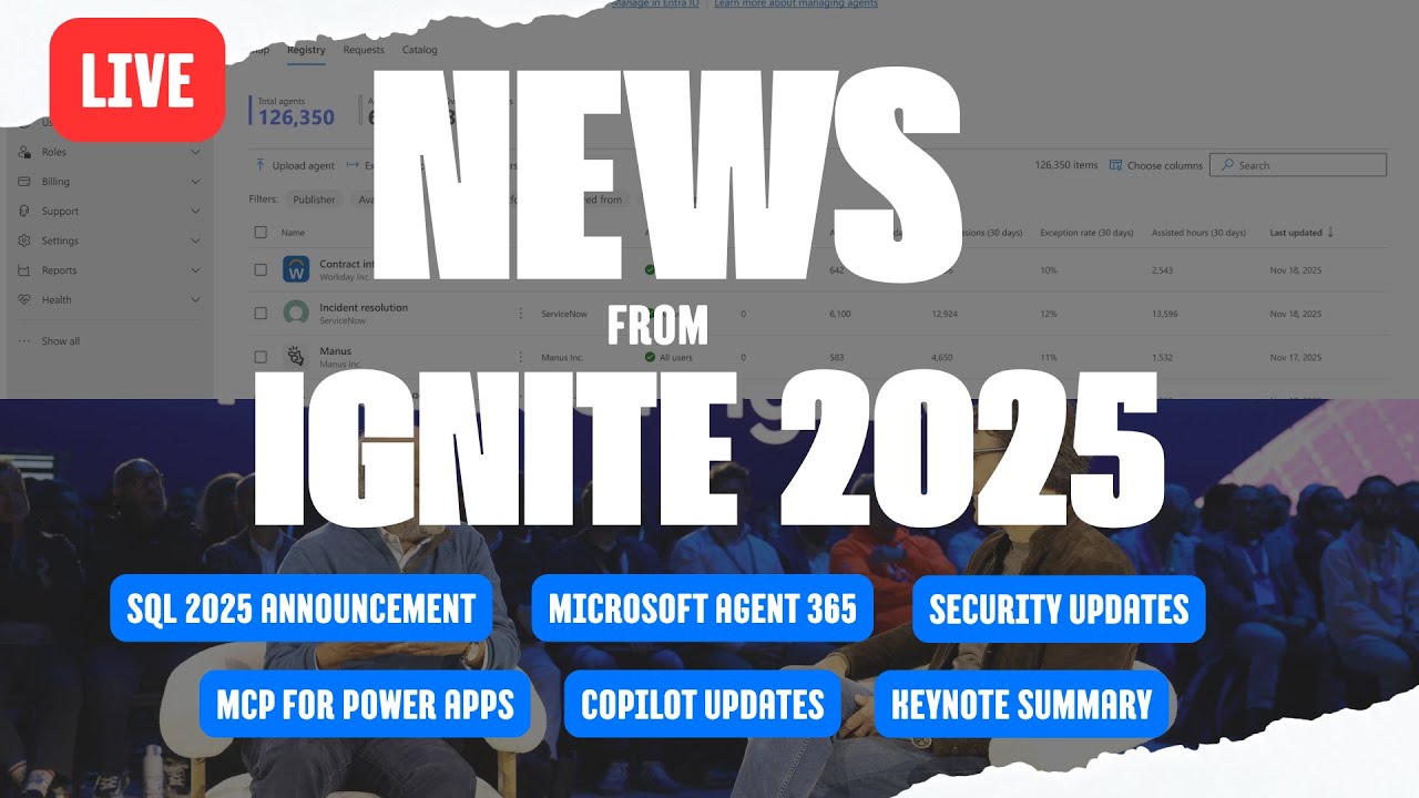 Новости с Microsoft Ignite 2025 в Сан-Франциско#microsoftfabric #powerplatform #msignite