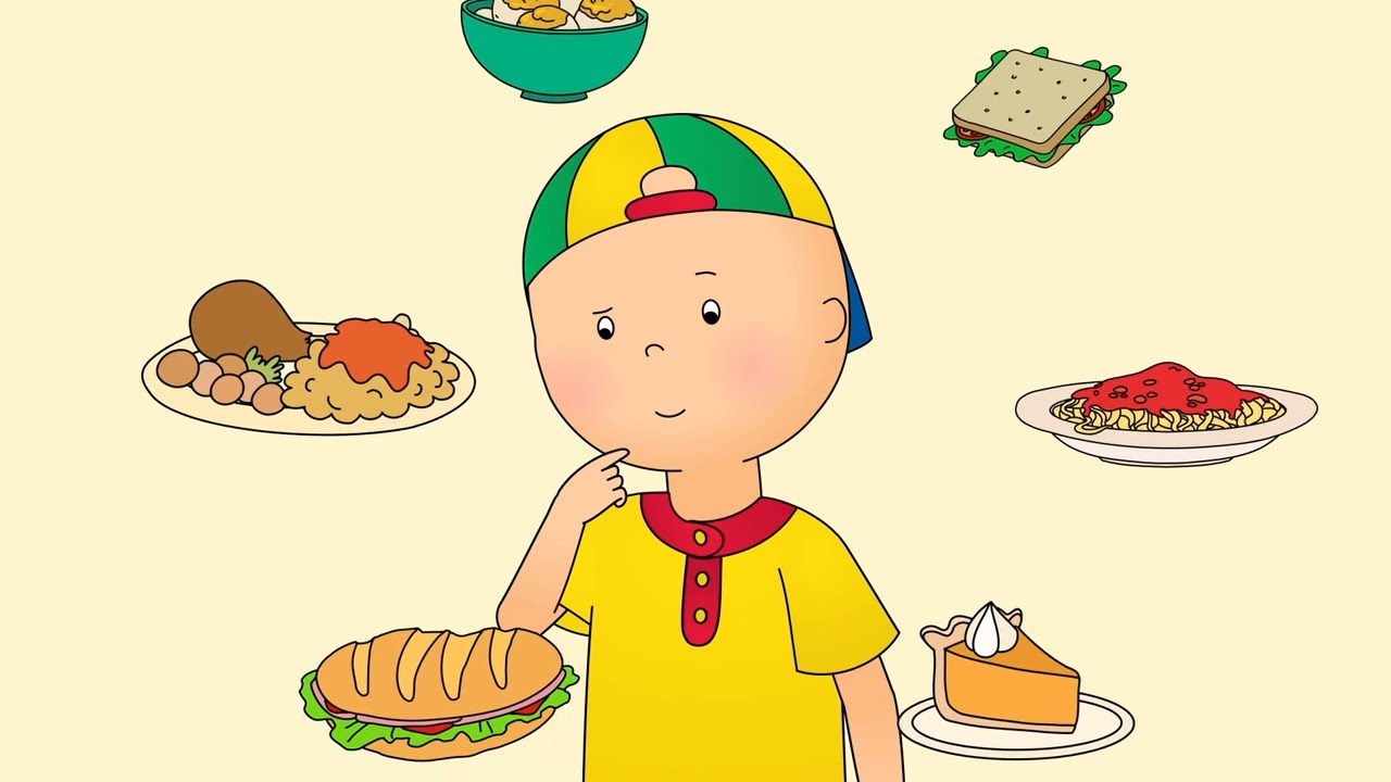Caillou à la foire mondiale de l’alimentation | Dessins animés pour enfants | Caillou en Français
