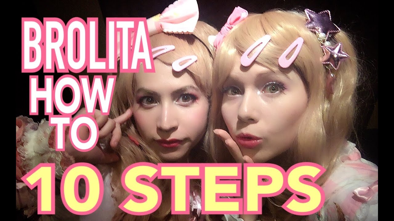 Как сделать BROLITA ♂ MALE Lolita Tutorial ｜10 ШАГОВ для начинающих с Kisamake