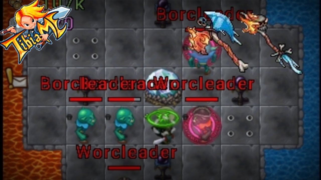 TibiaME | tutorial king trocker pulau orthoma | new quest daily | new wpn 129 Hit,ice,fire