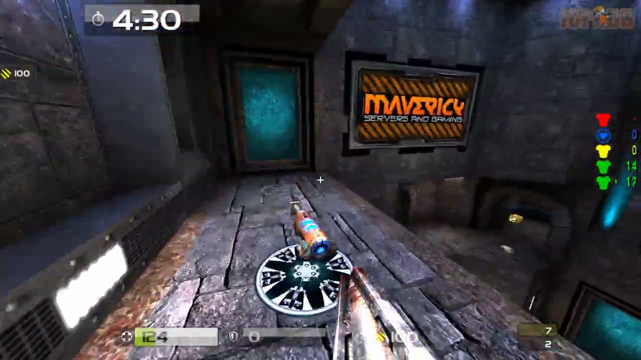 Quake Live: T1HOL vs p0ni duel aerowalk