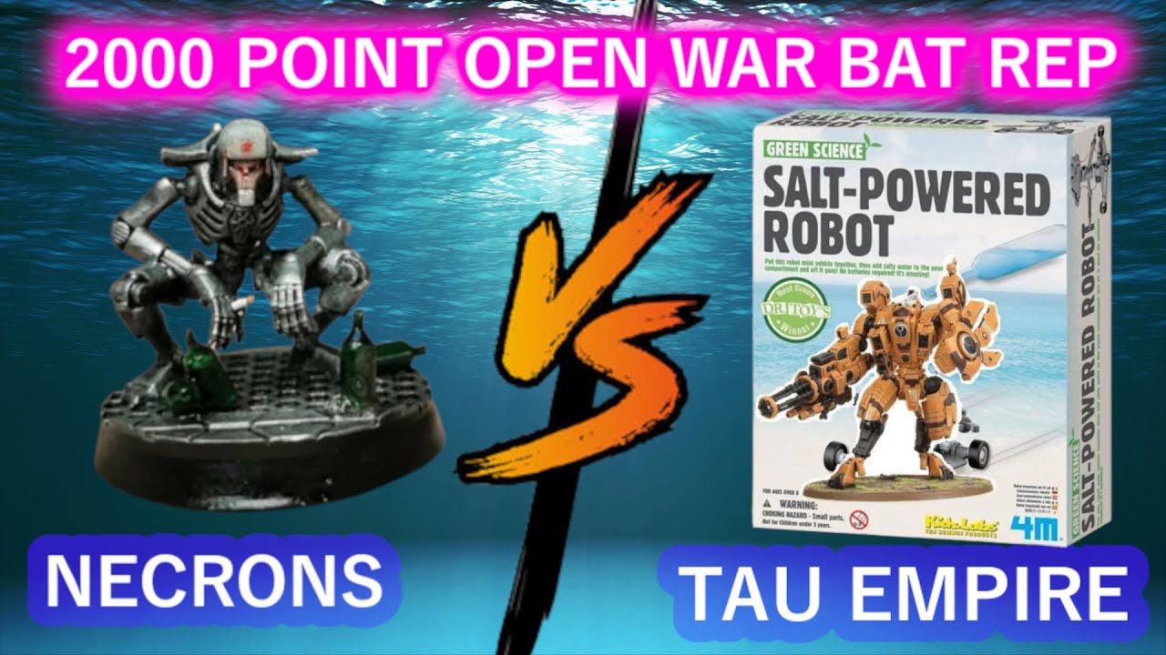 Tau vs Necrons 2k Open war Bat Rep