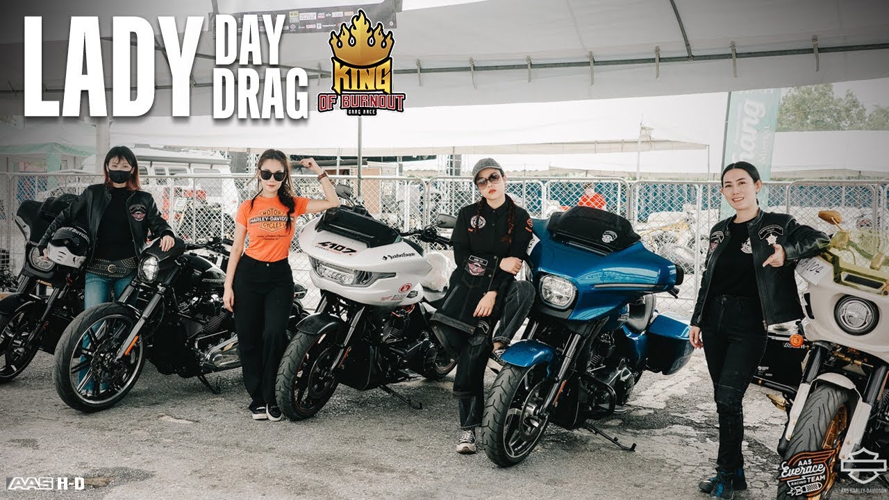 สาวๆ AAS H-D สุดซิ่ง!  แข่ง DRAG HARLEY-DAVIDSON®