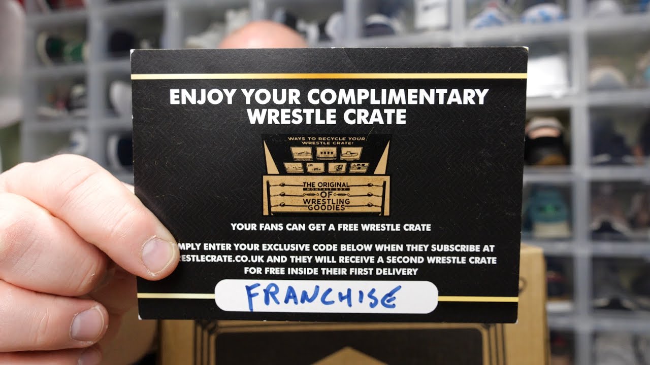 Cracking open the Wrestle Crate UK Mystery Wrestling Box
