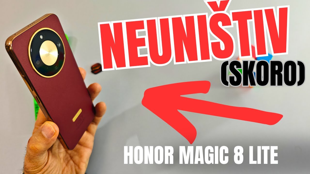 NAJVEĆA baterija i neprevaziđena otpornost - Honor Magic8 Lite recenzija