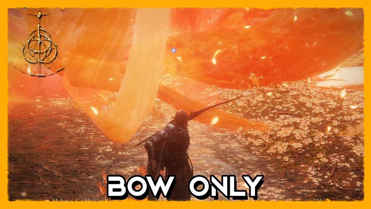 Malenia, Goddess of Rot | Bow Only | Elden Ring