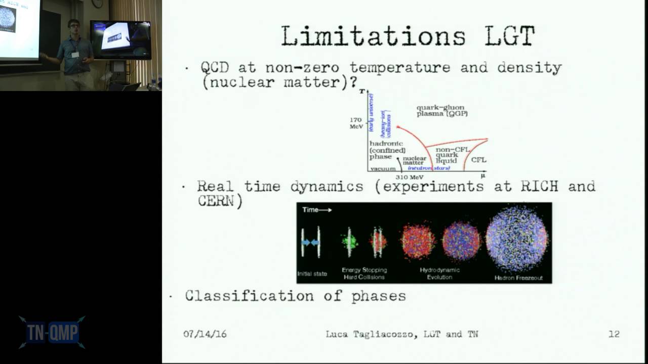 TNQMP2016: Luca Tagliacozzo (July 14, 2016)