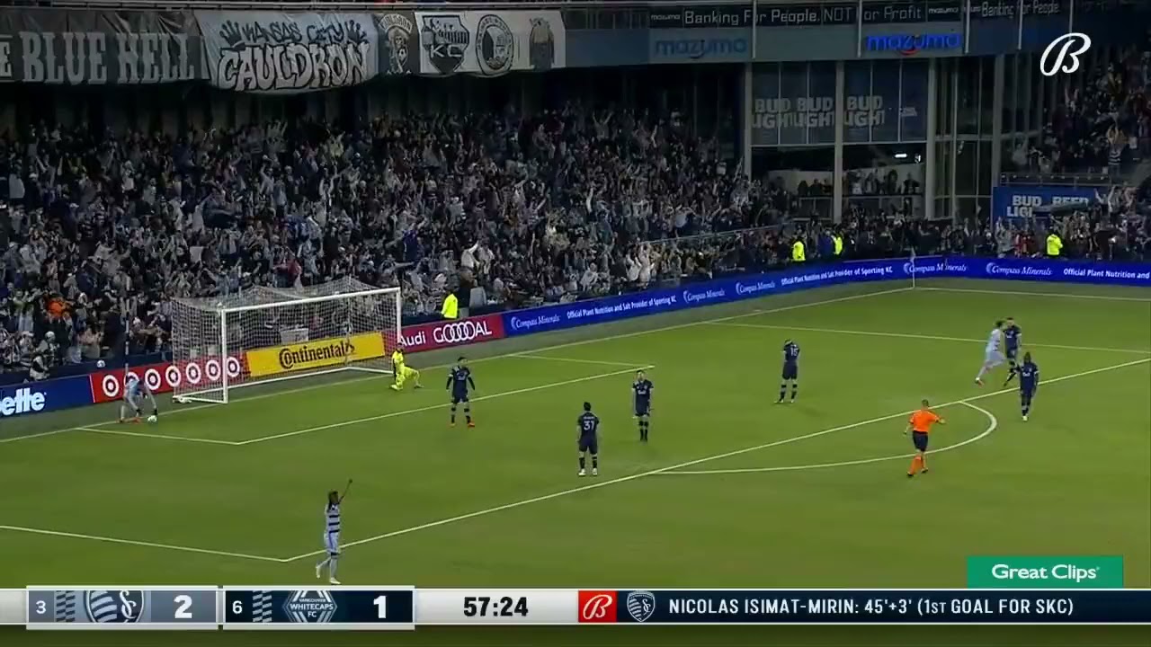 Graham Zusi UNLEASHED it 🚀 GOAL  ⚽️🥅🔥