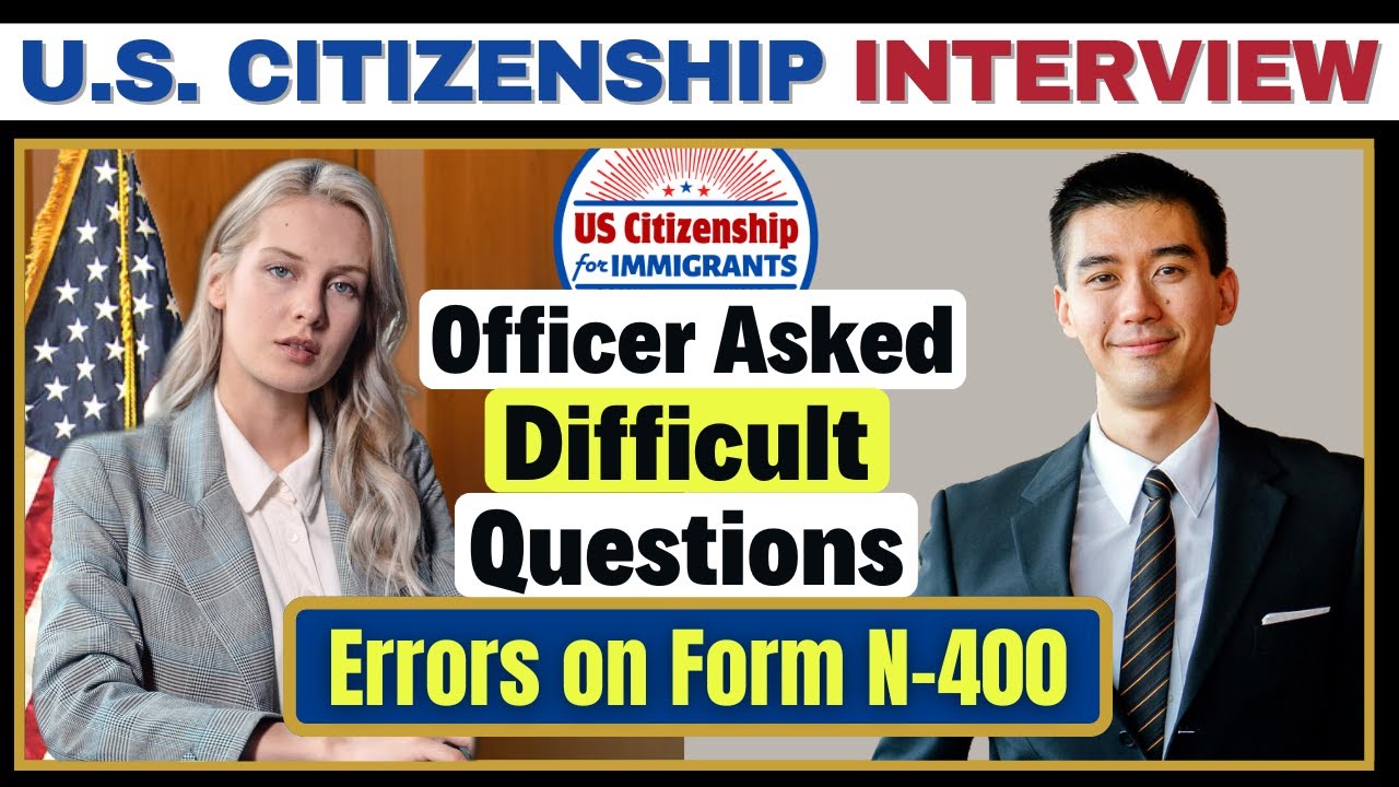 Actual Case U.S. Citizenship Interview 2025 | N-400 Questions and Answers for Naturalization | No.10