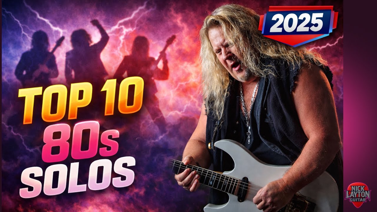 2025 REWIND: Top 10 80s Guitar Solos I Taught This Year