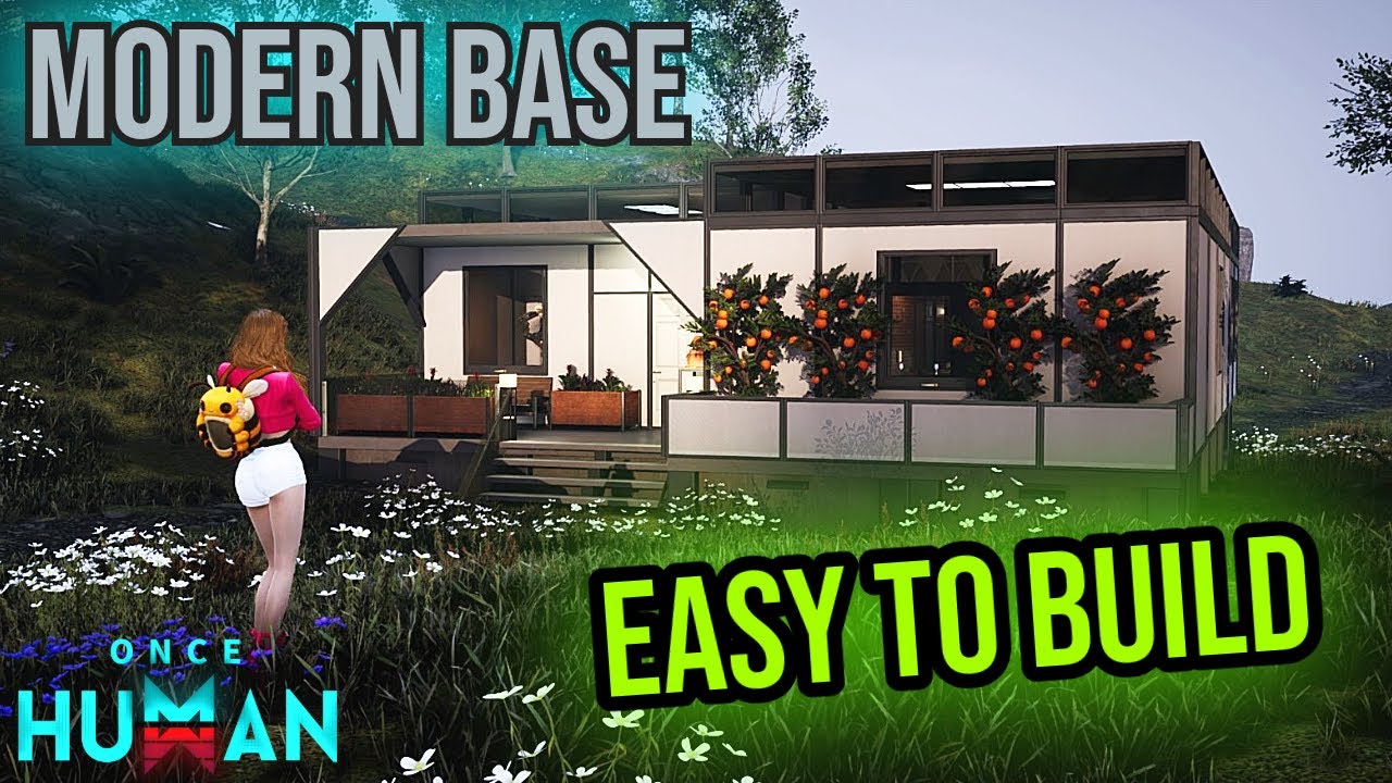 Compact Modern Base — Easy to Build! | Once Human Building Tutorial