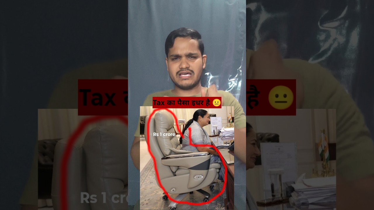 Cm Rekha gupta vs her luxury chair truth