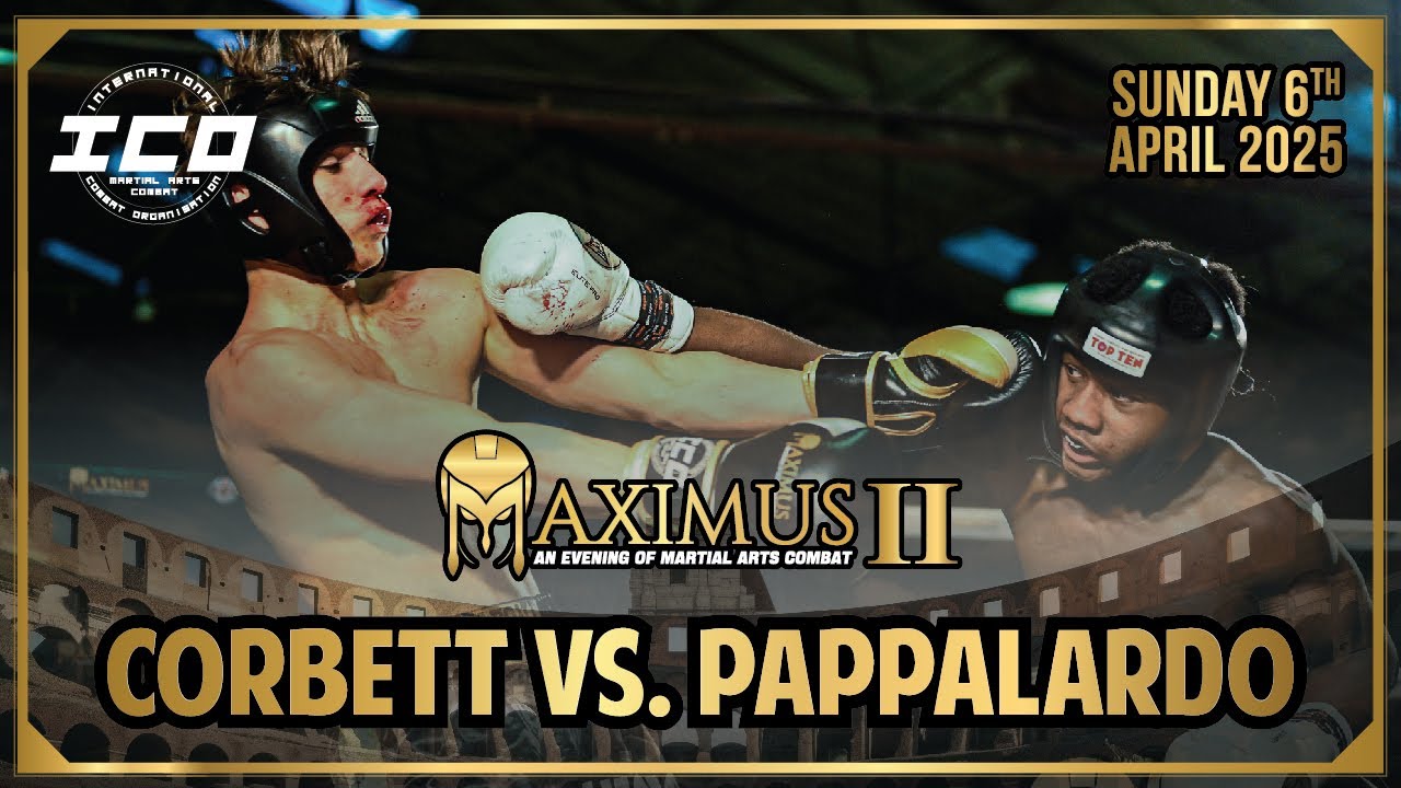 🏆 Maximus II | Donaeo Corbett vs Angelo Pappalardo | ICO Cadet European Kickboxing Title (65kg)