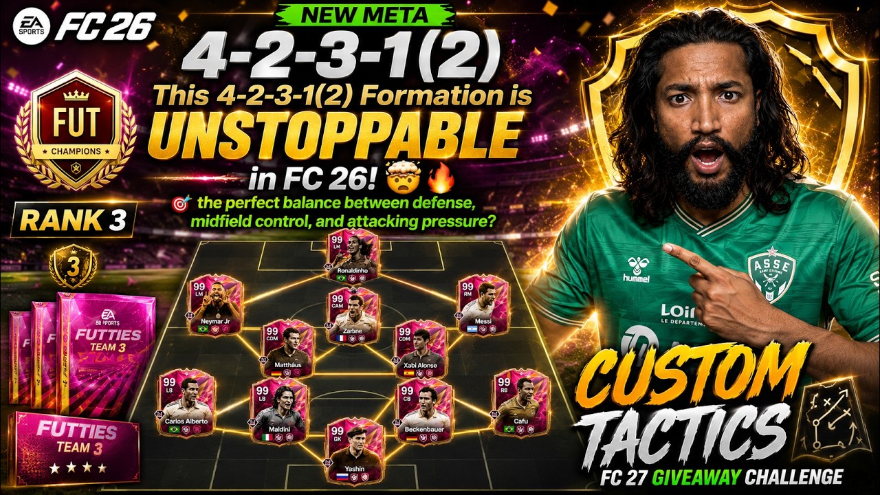 This 4-2-3-1(2) Formation is UNSTOPPABLE in FC 26! 🤯🔥