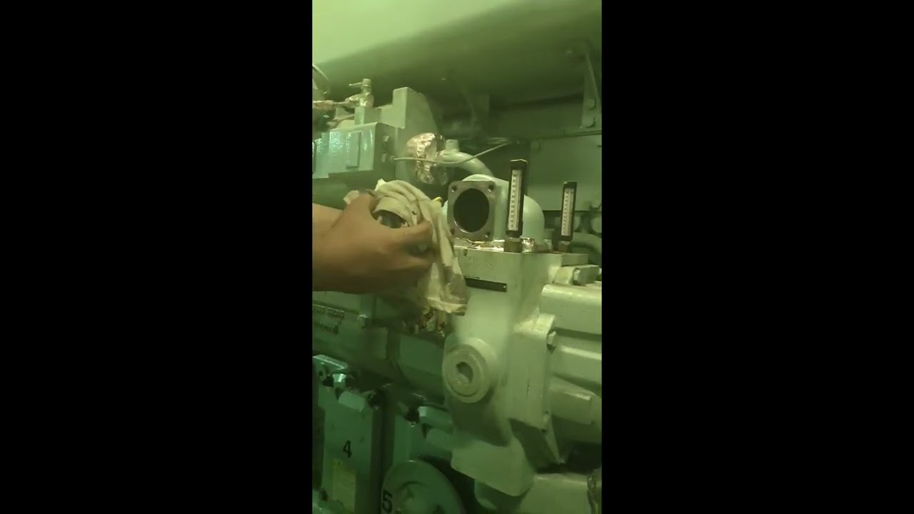HOW TO OVERHAUL DIESEL ENGINE L.O. THERMOSTAT AND HOW TO REPLACE THE ELEMENT||YANMAR 6EY22ALW