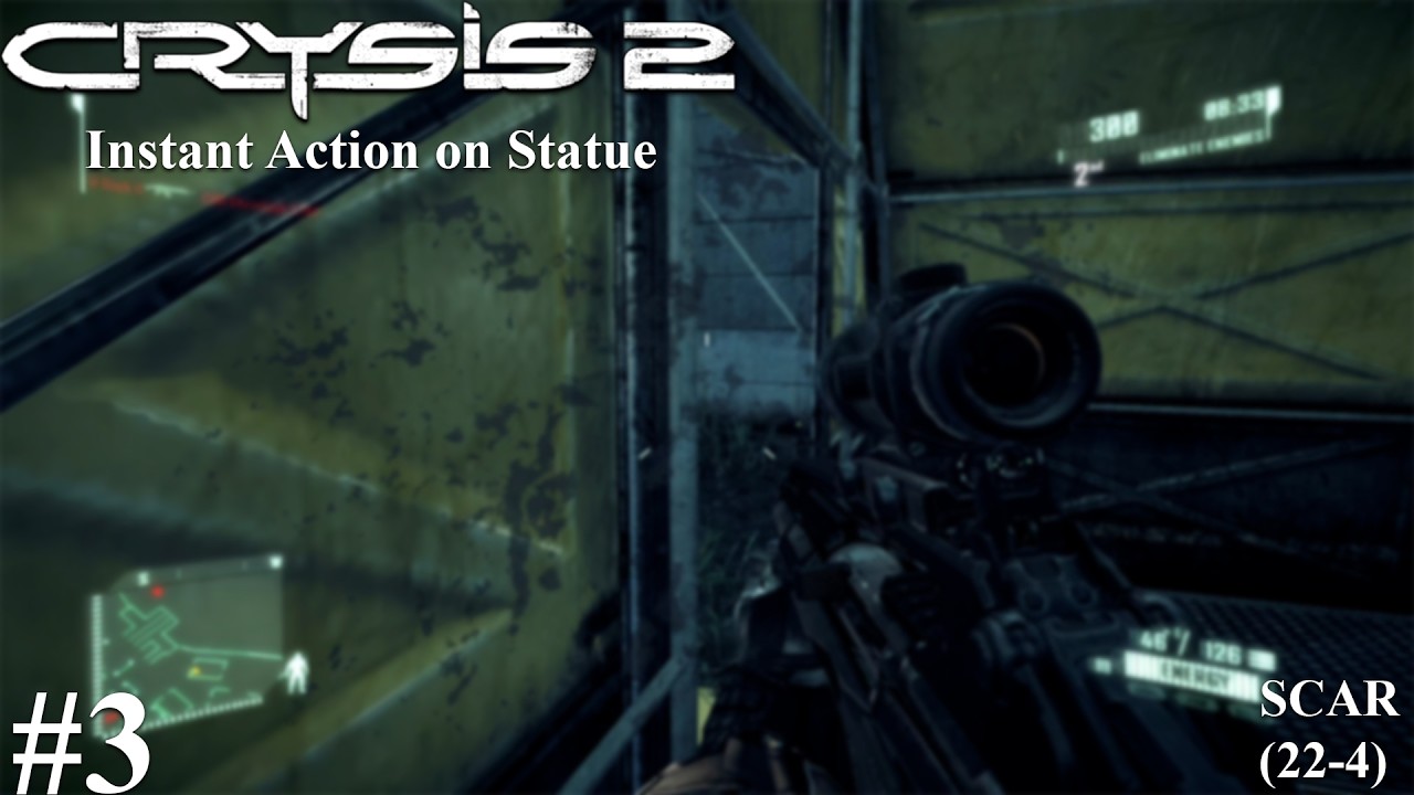 Crysis 2 | Instant Action on Statue | Xbox Series X (BC) Gameplay 3