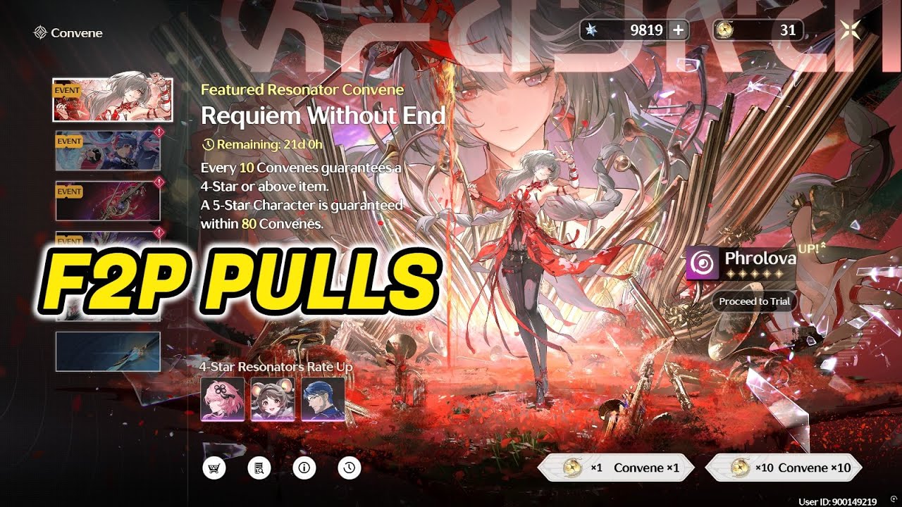 Phrolova Pulls F2P &ndash; Wuthering Waves v2.5
