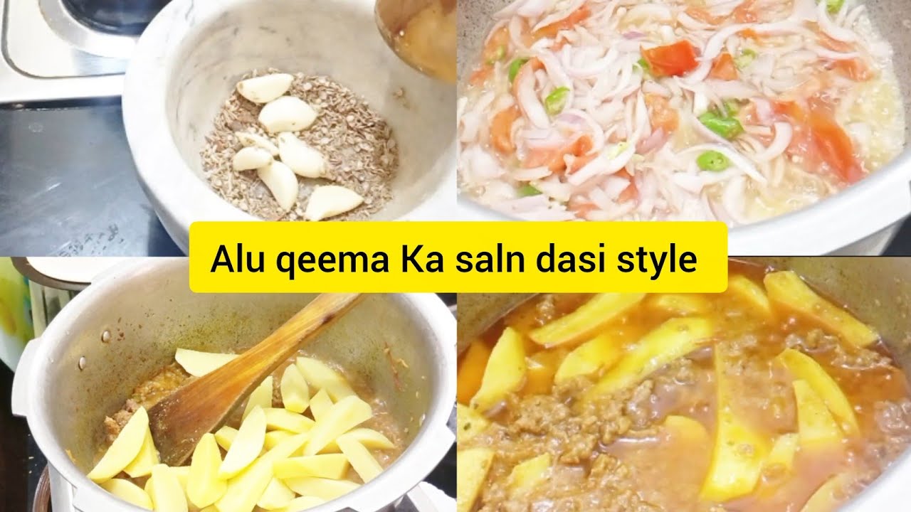 Delicious Aloo Qeemah !