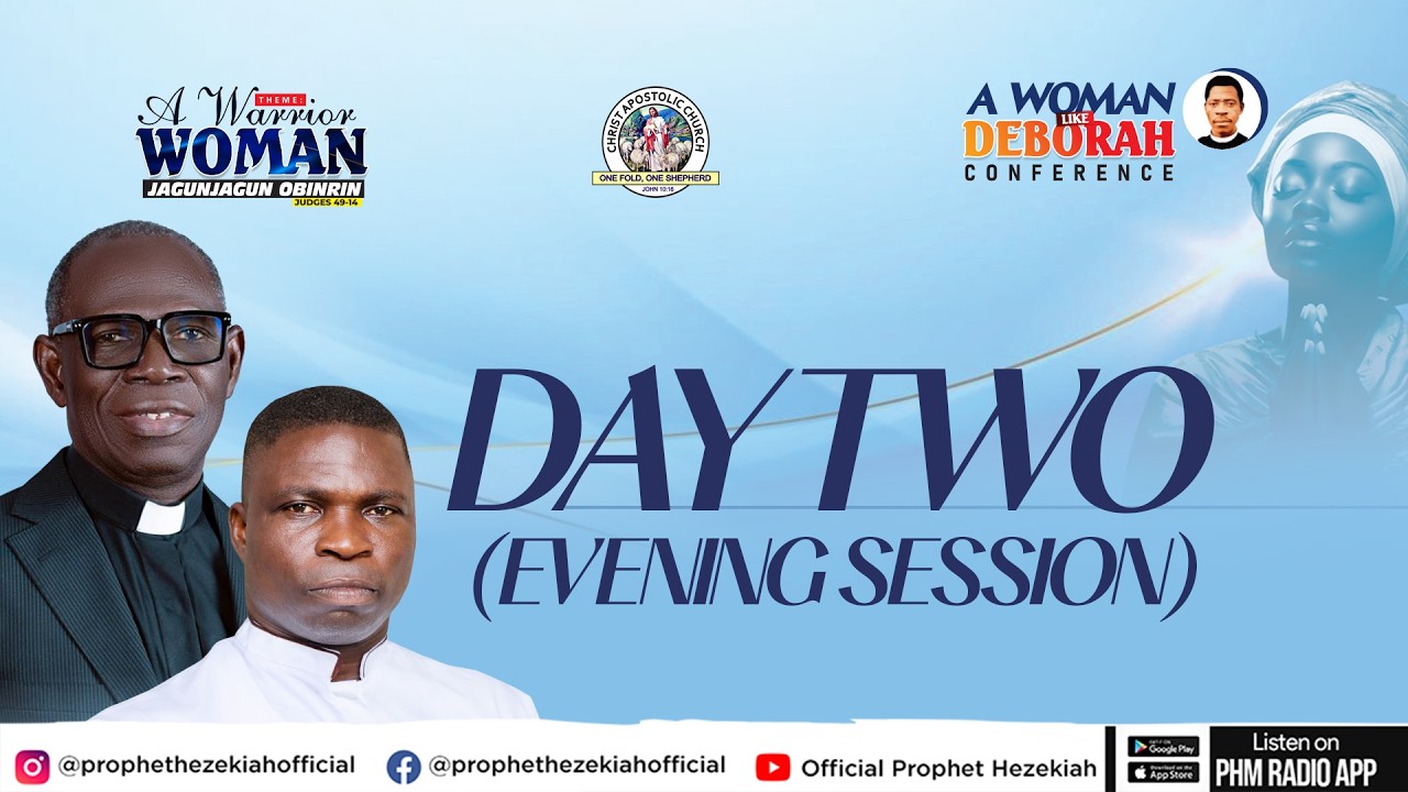 A WOMAN LIKE DEBORAH CONFERENCE 2026 || DAY TWO || EVENING SESSION || PHMEDIA LIVE BROADCAST