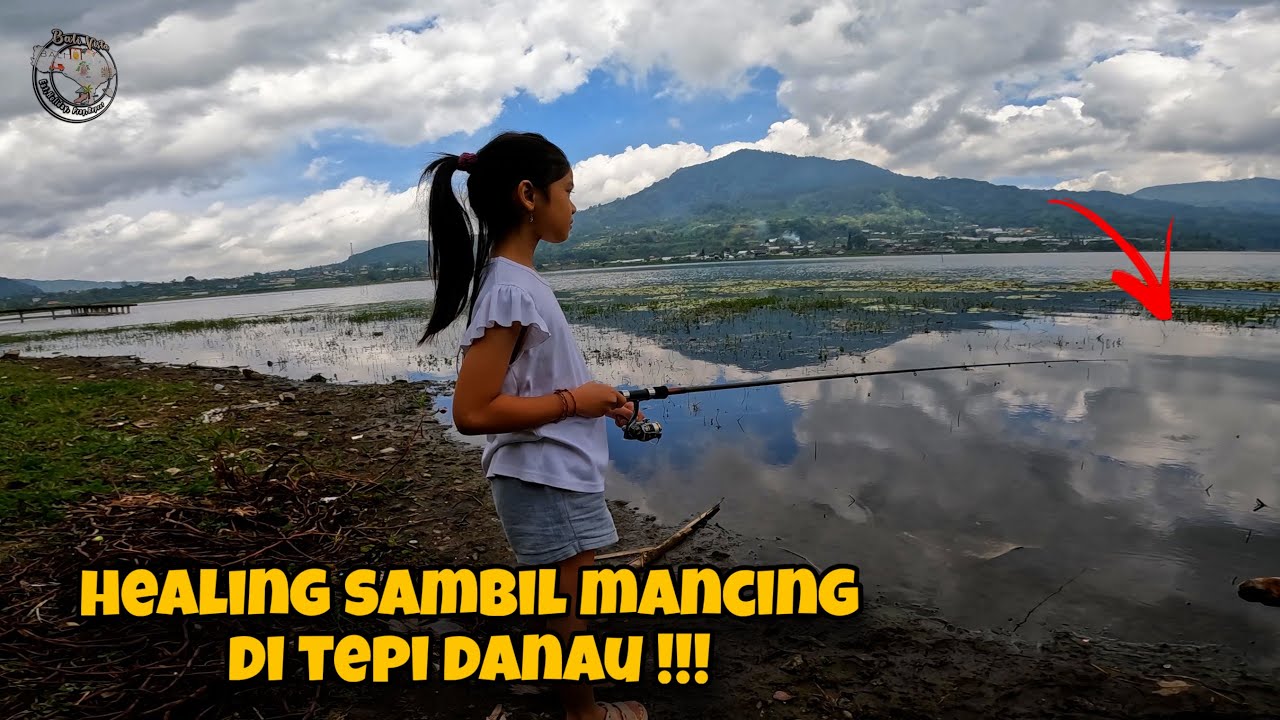‼️ MAIN DI ALAM ‼️ MANCING DI DANAU BUYAN SAMBIL LIBURAN | LIBURAN DI BALI