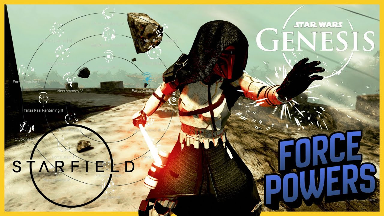 How to Unlock Force Powers in Star Wars Genesis | Starfield Mod Guide
