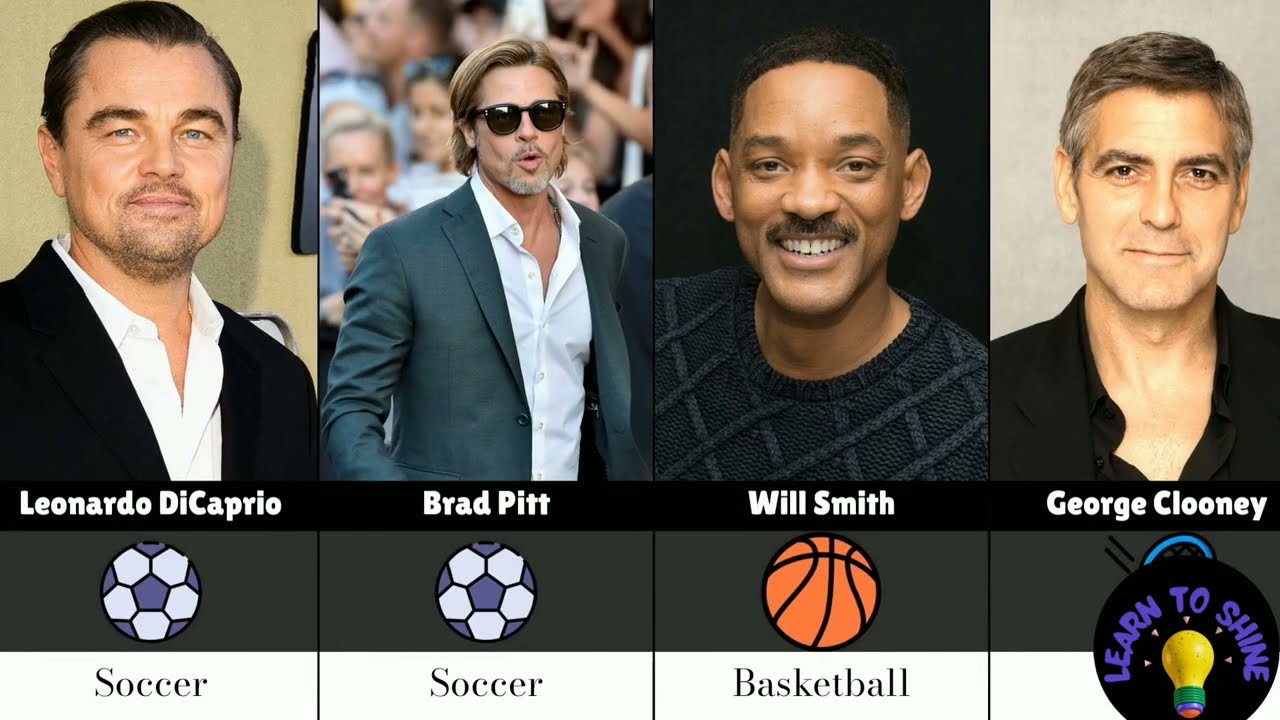 Different Actor's faovurite sports in the World..